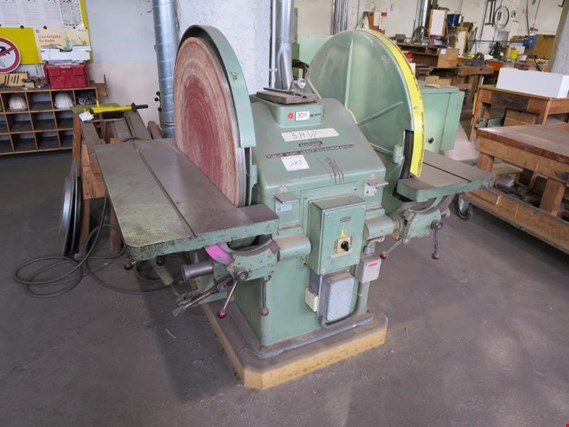 Used Friedrich Zimmermann Double-disc grinding machine for Sale (Auction Premium) | NetBid Industrial Auctions