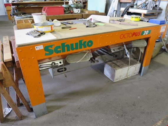 Used Schuko Octopus 20 Grinding- and work-bench for Sale (Auction Premium) | NetBid Industrial Auctions