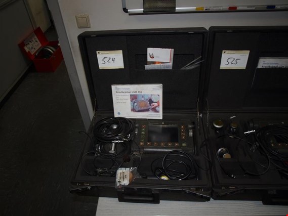 Used GE USM 35 Ultrasonic flaw detector for Sale (Auction Premium) | NetBid Industrial Auctions