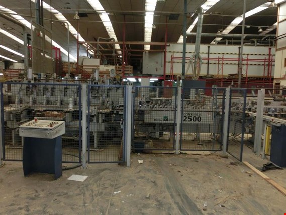Used Dimter/Weinig Contipress C 2500-12 m automatic profiled wood machine (281) for Sale (Trading Premium) | NetBid Industrial Auctions