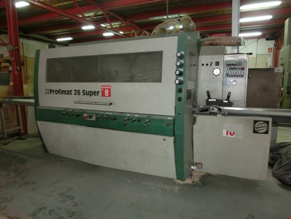 Used Weinig Profimat 26 S autom. planing and shaping machine (8) for Sale (Auction Premium) | NetBid Industrial Auctions
