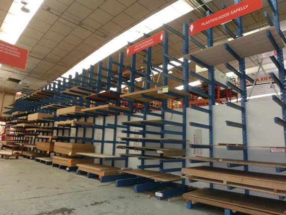 Used Ohra 30 lfm. linear m. double-sided cantilever shelf for Sale (Auction Premium) | NetBid Industrial Auctions