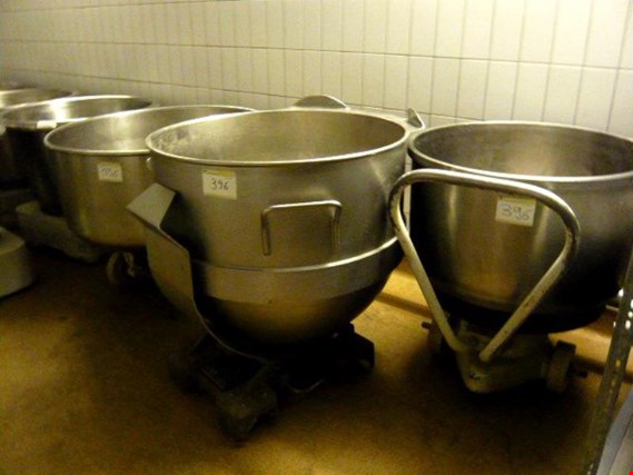 Used 3 stainless steel kneading bowl for Sale (Auction Premium) | NetBid Industrial Auctions