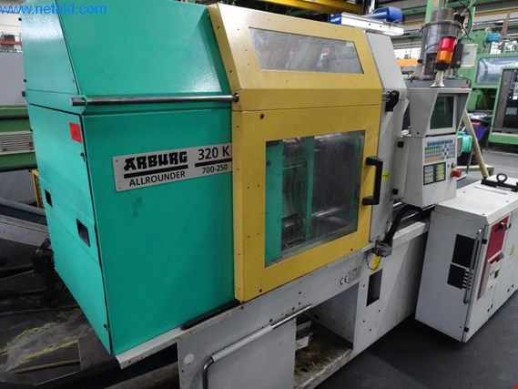 Used Arburg Allrounder 320 KS 700/250 CNC plastic injection molding machine for Sale (Online Auction) | NetBid Industrial Auctions