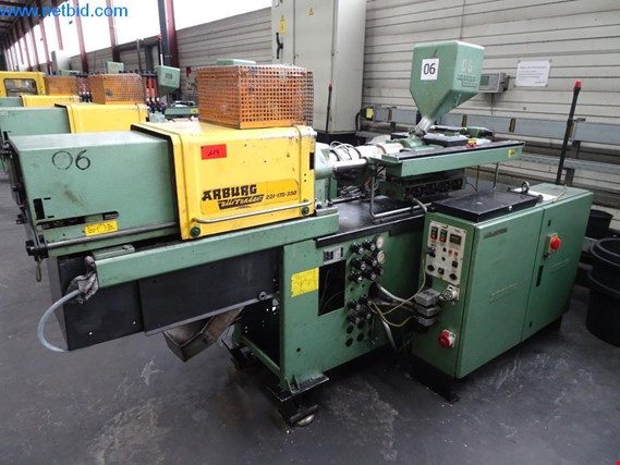 Used Arburg Allrounder 221-175-350 Plastic injection molding machine for Sale (Online Auction) | NetBid Industrial Auctions
