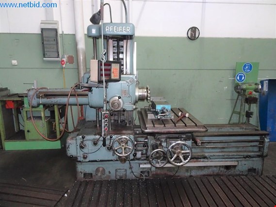 Used Pfeiffer F 60 bench boring machine for Sale (Auction Premium) | NetBid Industrial Auctions