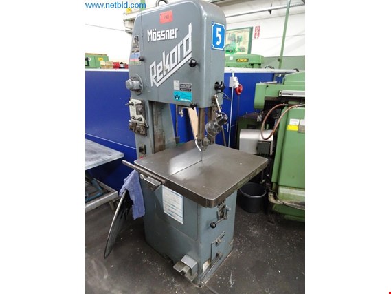 Used Mössner Rekord SM-420 roller band saw for Sale (Auction Premium) | NetBid Industrial Auctions