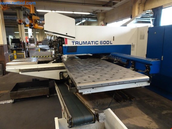 Used Trumpf Trumatic 600 L - 1300 CNC laser punching machine for Sale (Online Auction) | NetBid Industrial Auctions