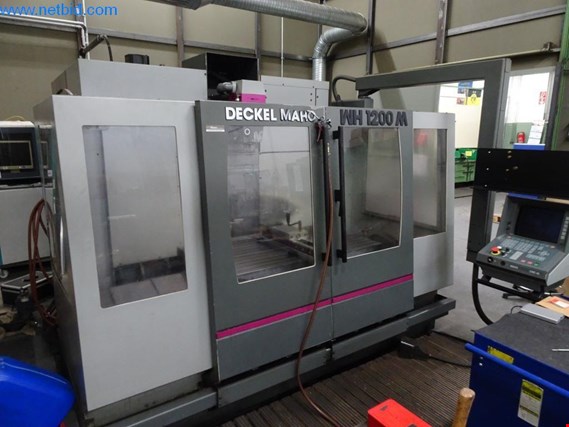 Used Deckel-MAHO MH 1200 M CNC milling machine for Sale (Auction Premium) | NetBid Industrial Auctions