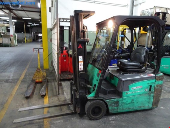 Used Mitsubishi FB 18NT electr. forklift truck for Sale (Trading Premium) | NetBid Industrial Auctions