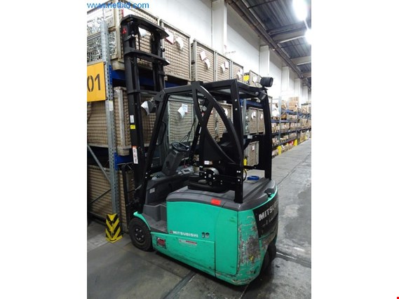 Used Mitsubishi EFB 16CPNT electr. forklift truck for Sale (Auction Premium) | NetBid Industrial Auctions