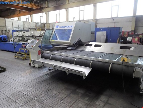 Used Trumpf Tubematic CNC laser pipe cutting machine for Sale (Trading Premium) | NetBid Industrial Auctions