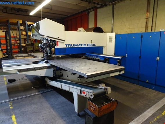 Used Trumpf Trumatic 600 L CNC laser punching machine for Sale (Online Auction) | NetBid Industrial Auctions