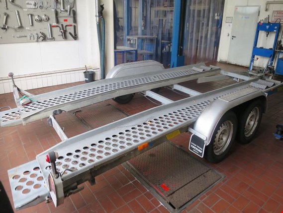 Used Techau TA 2700 Car tandem trailer for Sale (Auction Premium) | NetBid Industrial Auctions