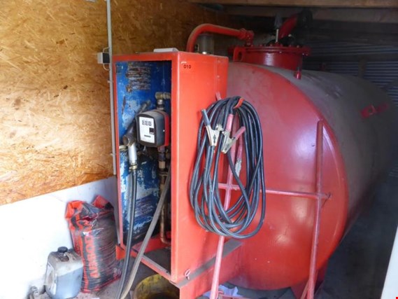 Used gas station (Diesel, red) for Sale (Trading Premium) | NetBid Industrial Auctions