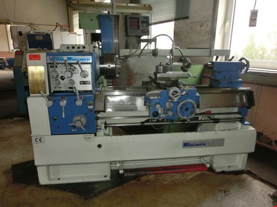Used Wagner DCL 225x1000 screw cutting and bar lathe for Sale (Trading Premium) | NetBid Industrial Auctions