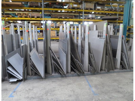 Vertical Sheet Rack Metal Storage