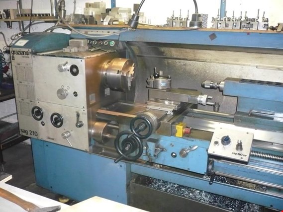 Used Graziano SAG 210 L+Z-Drehmaschine for Sale (Auction Premium) | NetBid Industrial Auctions