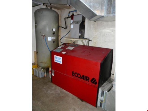 Used Ecoair D25 screw compressor for Sale (Auction Premium) | NetBid Industrial Auctions