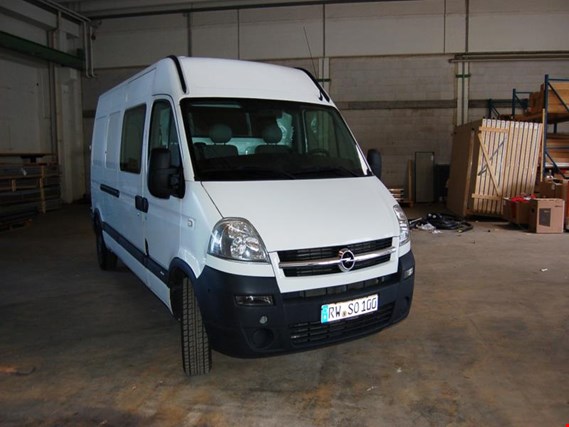 Used Opel Movano 2,5 CDTI 3500 Transporter for Sale (Auction Premium) | NetBid Industrial Auctions