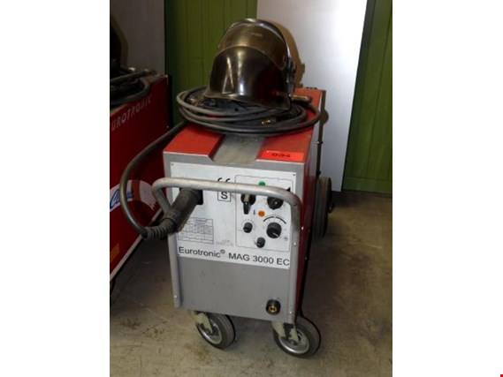 Used Eurotronic MAG 3000 EC gas metal-ac welding equipment for Sale (Auction Premium) | NetBid Industrial Auctions
