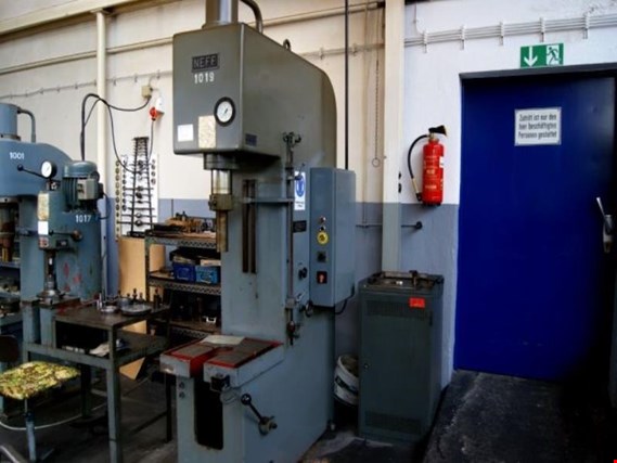 Used Neff 30 S 100 Hydraulikpresse for Sale (Auction Premium) | NetBid Industrial Auctions