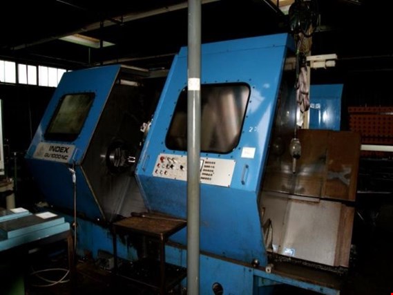 Used Index GU 1000 NC CNC lathe for Sale (Trading Premium) | NetBid Industrial Auctions
