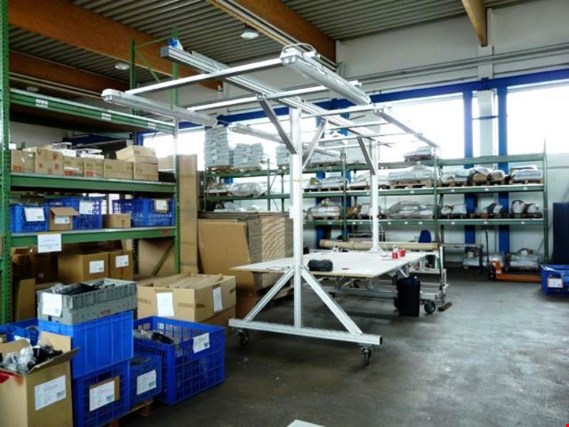 Used 2 portable assembly work benches for Sale (Auction Premium) | NetBid Industrial Auctions