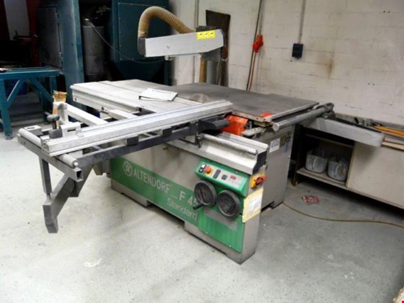 Used Altendorf F45 Standard sliding table saw for Sale (Auction Premium) | NetBid Industrial Auctions