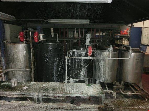 Used 5 dye mixing tanks for Sale (Auction Premium) | NetBid Industrial Auctions