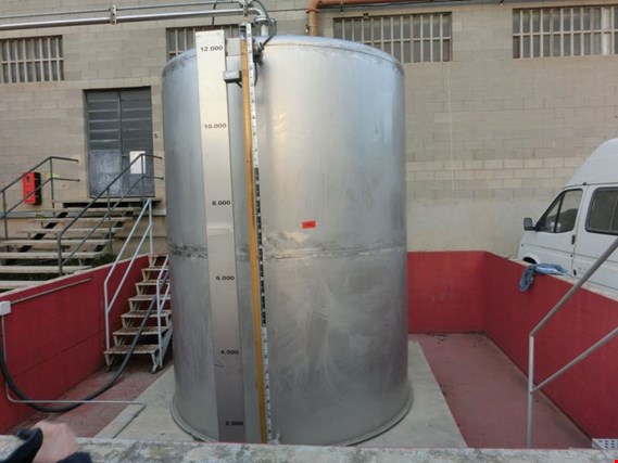 Used claflued 12H2O2 storage tank for Sale (Auction Premium) | NetBid Industrial Auctions