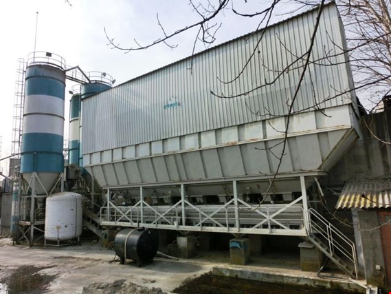 Used industrias leblan stationary concrete mixing plant ( plant 1) for Sale (Auction Premium) | NetBid Industrial Auctions