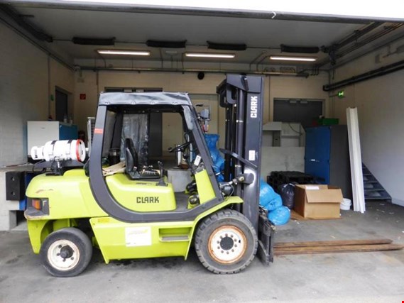 Used Clark CMP 50SL gas forklift truck for Sale (Auction Premium) | NetBid Industrial Auctions