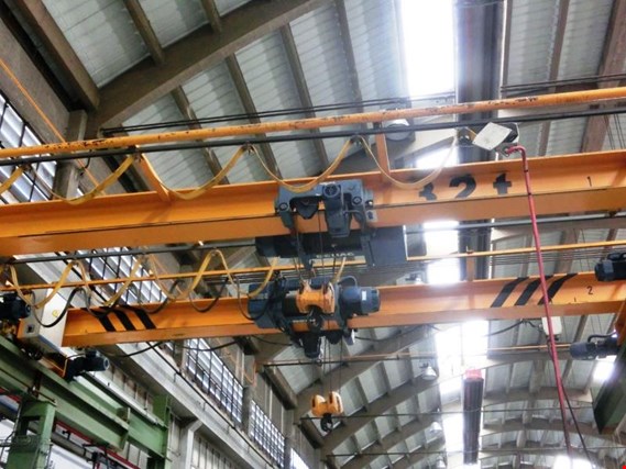 Used Demag 2 single-girder overhead travelling cranes for Sale (Auction Premium) | NetBid Industrial Auctions