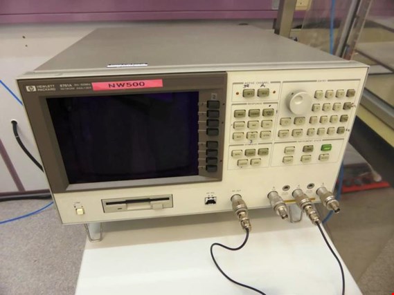 Used HP 8751 A network analyzer for Sale (Auction Premium) | NetBid Industrial Auctions