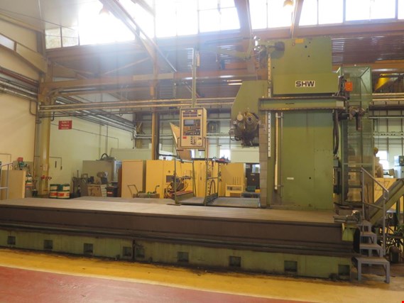Used SHW UF6 Moving column milling machine for Sale (Trading Premium) | NetBid Industrial Auctions