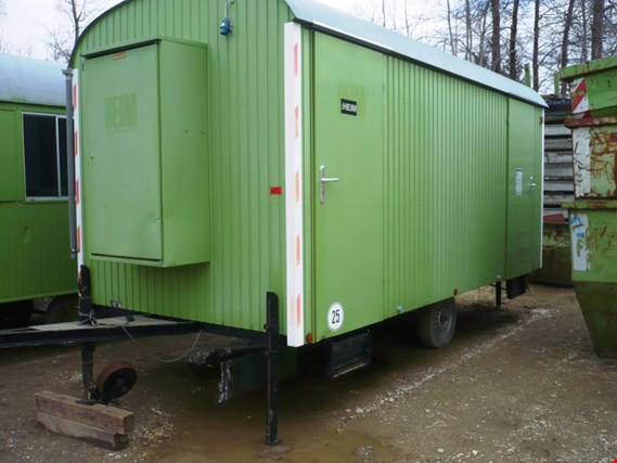 Used Eberhardt STE 1-axis construction trailer for Sale (Auction Premium) | NetBid Industrial Auctions