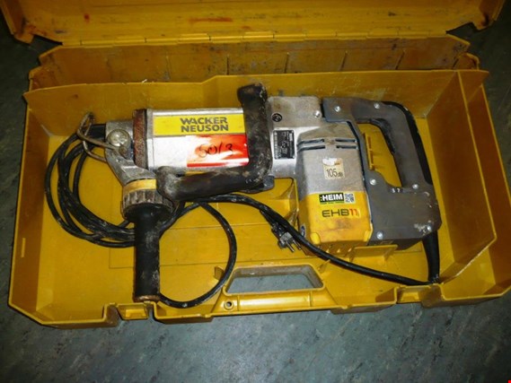 Used Wacker Newson EHB11 hammer drill for Sale (Auction Premium) | NetBid Industrial Auctions