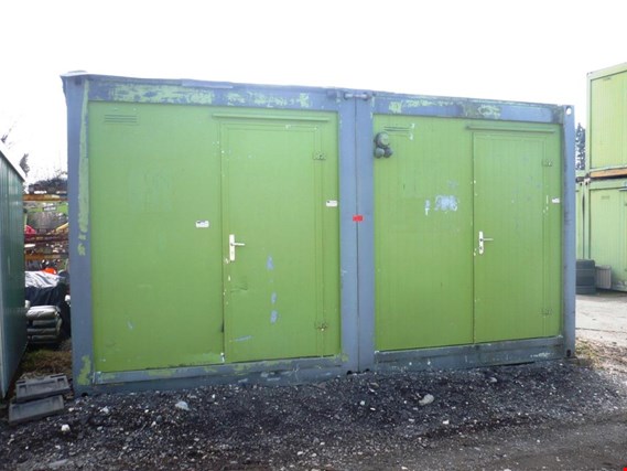 Used double office-container for Sale (Auction Premium) | NetBid Industrial Auctions