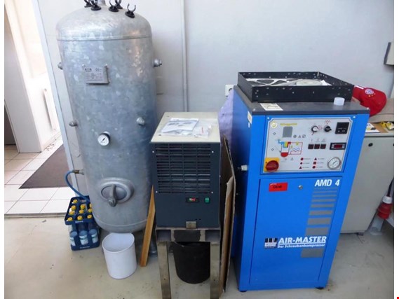 Used Schneider Airmaster AMD4-10 Compressor system for Sale (Auction Premium) | NetBid Industrial Auctions