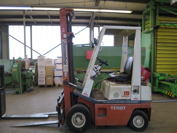 Used Nissan 15 H 01A15U Gas forklift truck for Sale (Auction Premium) | NetBid Industrial Auctions