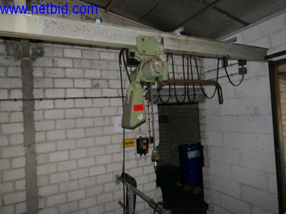 Used Stahl Electric chain hoist for Sale (Trading Premium) | NetBid Industrial Auctions