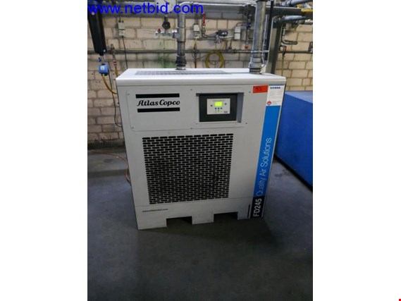 Used Atlas Copco FD 245 A Compressed air dryer for Sale (Trading Premium) | NetBid Industrial Auctions