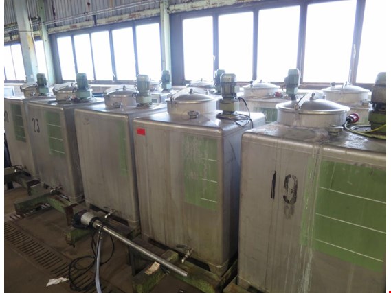Used 9 dye batching tank for Sale (Auction Premium) | NetBid Industrial Auctions