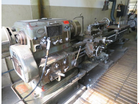 Used VDF Heidenreich + Harbeck sliding and screw cutting lathe for Sale (Auction Premium) | NetBid Industrial Auctions