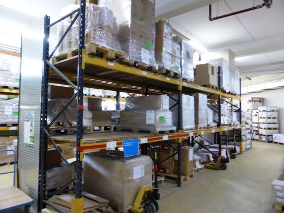 Used 43 lfm. heavy loading shelves for Sale (Auction Premium) | NetBid Industrial Auctions