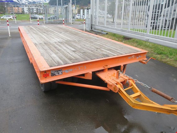 Used Mafi 1170-L Heavy-duty trailer for Sale (Trading Premium) | NetBid Industrial Auctions