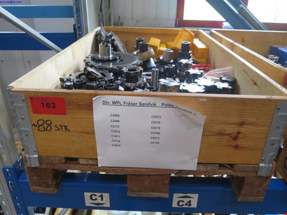 Used ca. 88 CNC cutting tools for Sale (Trading Premium) | NetBid Industrial Auctions