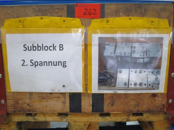 Used 1 Posten Clamping device Subblock B 2. clamping for Sale (Trading Premium) | NetBid Industrial Auctions