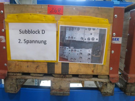 Used 1 Posten Clamping device Subblock D 2. clamping for Sale (Trading Premium) | NetBid Industrial Auctions